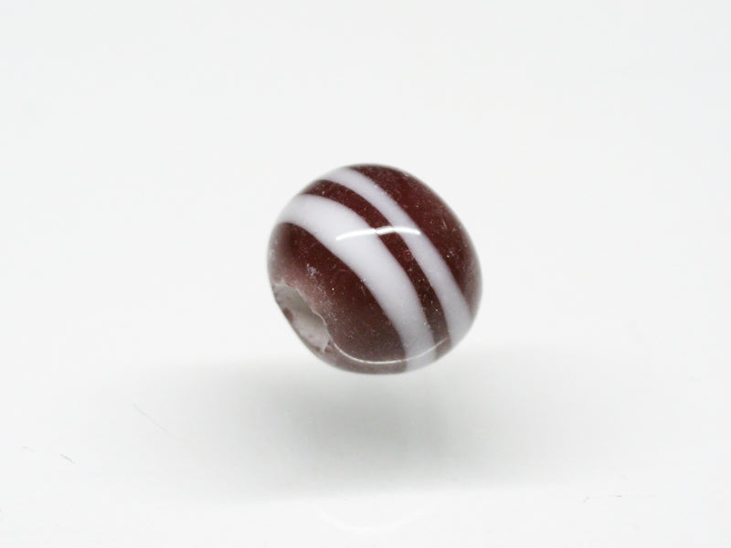 TOKO-BEADS AG070-06S Glass bead 7.5~8mm AG070-06S ストライプ柄とんぼ玉 7.5~8mm Asian bead & African bead  Handmade,Lampeork,bead,asia,india,ethnic,parts,accessory,beads とんぼ玉,ビーズ,トンボ玉,アジア,インド,エスニック,手作り,パーツ,アクセサリー