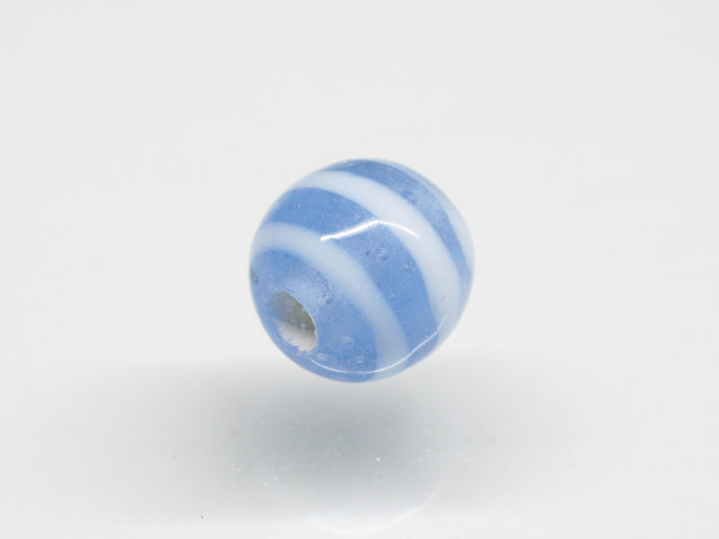 TOKO-BEADS AG070-09S Glass bead 8.5~9.5mm AG070-09S ストライプ柄とんぼ玉 8.5~9.5mm Asian bead & African bead  Handmade,Lampeork,bead,asia,india,ethnic,parts,accessory,beads とんぼ玉,ビーズ,トンボ玉,アジア,インド,エスニック,手作り,パーツ,アクセサリー