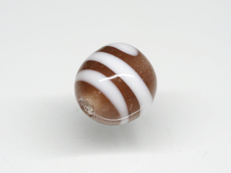 TOKO-BEADS AG070-12S Glass bead 7.5~8mm AG070-12S ストライプ柄とんぼ玉 7.5~8mm Asian bead & African bead  Handmade,Lampeork,bead,asia,india,ethnic,parts,accessory,beads とんぼ玉,ビーズ,トンボ玉,アジア,インド,エスニック,手作り,パーツ,アクセサリー