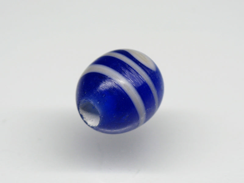 TOKO-BEADS AG070-31S Glass bead 9~10mm AG070-31S ストライプ柄とんぼ玉 9~10mm Asian bead & African bead  Handmade,Lampeork,bead,asia,india,ethnic,parts,accessory,beads とんぼ玉,ビーズ,トンボ玉,アジア,インド,エスニック,手作り,パーツ,アクセサリー