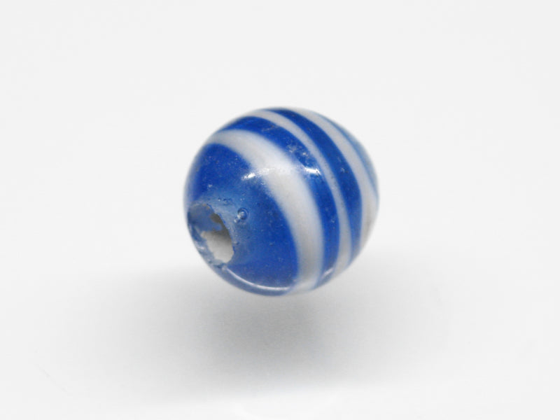 TOKO-BEADS AG070-32S Glass bead 9~10mm AG070-32S ストライプ柄とんぼ玉 9~10mm Asian bead & African bead  Handmade,Lampeork,bead,asia,india,ethnic,parts,accessory,beads とんぼ玉,ビーズ,トンボ玉,アジア,インド,エスニック,手作り,パーツ,アクセサリー