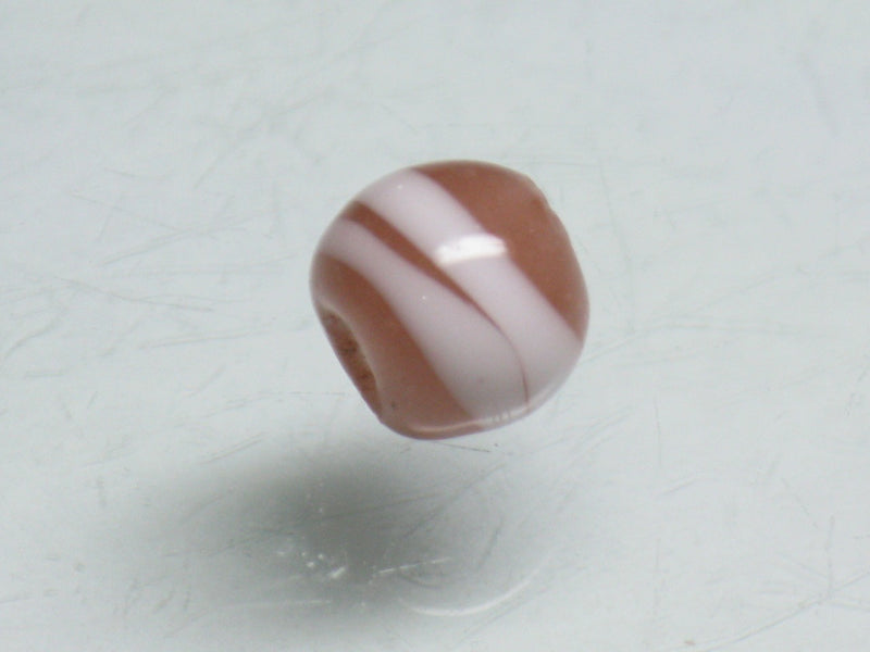 TOKO-BEADS AG070-45S Glass bead 7.5~8mm AG070-45S ストライプ柄とんぼ玉 7.5~8mm Asian bead & African bead  Handmade,Lampeork,bead,asia,india,ethnic,parts,accessory,beads とんぼ玉,ビーズ,トンボ玉,アジア,インド,エスニック,手作り,パーツ,アクセサリー