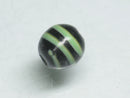 TOKO-BEADS AG070-63S Glass bead 8~9mm AG070-63S ストライプ柄とんぼ玉 8~9mm Asian bead & African bead  Handmade,Lampeork,bead,asia,india,ethnic,parts,accessory,beads とんぼ玉,ビーズ,トンボ玉,アジア,インド,エスニック,手作り,パーツ,アクセサリー