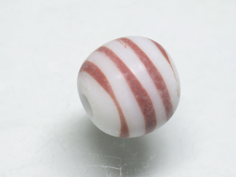 TOKO-BEADS AG072-01S Glass bead 12mm AG072-01S ストライプ柄とんぼ玉 12mm Asian bead & African bead  Handmade,Lampeork,bead,asia,india,ethnic,parts,accessory,beads とんぼ玉,ビーズ,トンボ玉,アジア,インド,エスニック,手作り,パーツ,アクセサリー