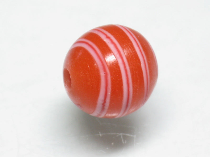 TOKO-BEADS AG072-16S Glass bead 12mm AG072-16S ストライプ柄とんぼ玉 12mm Asian bead & African bead  Handmade,Lampeork,bead,asia,india,ethnic,parts,accessory,beads とんぼ玉,ビーズ,トンボ玉,アジア,インド,エスニック,手作り,パーツ,アクセサリー