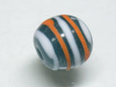 TOKO-BEADS AG072-18S Glass bead 12mm AG072-18S ストライプ柄とんぼ玉 12mm Asian bead & African bead  Handmade,Lampeork,bead,asia,india,ethnic,parts,accessory,beads とんぼ玉,ビーズ,トンボ玉,アジア,インド,エスニック,手作り,パーツ,アクセサリー
