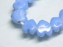 TOKO-BEADS AG074-01N Heart shaped flat glass bead (strand) 10mm AG074-01N ハート型フラットビーズ（連） 10mm Asian bead & African bead  Handmade,Lampeork,bead,asia,india,ethnic,parts,accessory,beads とんぼ玉,ビーズ,トンボ玉,アジア,インド,エスニック,手作り,パーツ,アクセサリー