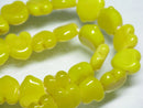 TOKO-BEADS AG074-04N Heart shaped flat glass bead (strand) 10mm AG074-04N ハート型フラットビーズ（連） 10mm Asian bead & African bead  Handmade,Lampeork,bead,asia,india,ethnic,parts,accessory,beads とんぼ玉,ビーズ,トンボ玉,アジア,インド,エスニック,手作り,パーツ,アクセサリー