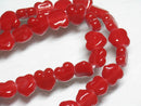 TOKO-BEADS AG074-05N Heart shaped flat glass bead (strand) 10mm AG074-05N ハート型フラットビーズ（連） 10mm Asian bead & African bead  Handmade,Lampeork,bead,asia,india,ethnic,parts,accessory,beads とんぼ玉,ビーズ,トンボ玉,アジア,インド,エスニック,手作り,パーツ,アクセサリー