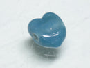 TOKO-BEADS AG074-02S Heart shaped flat glass bead 10mm AG074-02S ハート型フラットビーズ 10mm Asian bead & African bead  Handmade,Lampeork,bead,asia,india,ethnic,parts,accessory,beads とんぼ玉,ビーズ,トンボ玉,アジア,インド,エスニック,手作り,パーツ,アクセサリー