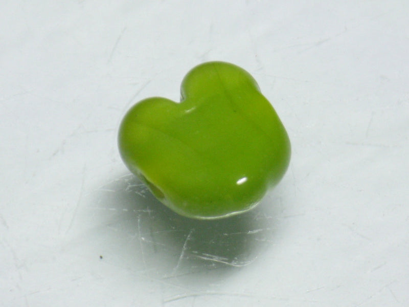 TOKO-BEADS AG074-03S Heart shaped flat glass bead 10mm AG074-03S ハート型フラットビーズ 10mm Asian bead & African bead  Handmade,Lampeork,bead,asia,india,ethnic,parts,accessory,beads とんぼ玉,ビーズ,トンボ玉,アジア,インド,エスニック,手作り,パーツ,アクセサリー