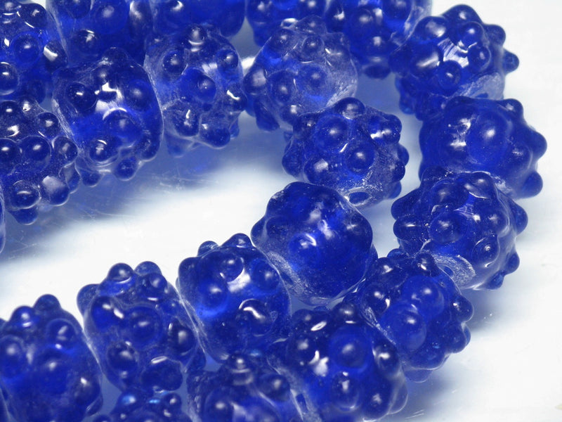 TOKO-BEADS AG082-02N Glass bead (strand) 14mm AG082-02N スタッドビーズ（連） 14mm Asian bead & African bead  Handmade,Lampeork,bead,asia,india,ethnic,parts,accessory,beads とんぼ玉,ビーズ,トンボ玉,アジア,インド,エスニック,手作り,パーツ,アクセサリー