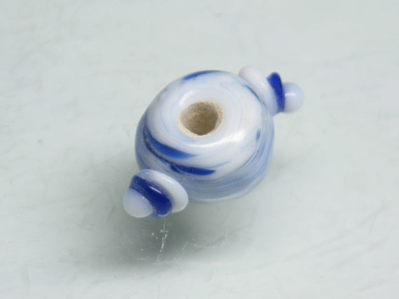 TOKO-BEADS AG082-71S Glass bead 9.5~10mm AG082-71S スタッドビーズ 9.5~10mm Asian bead & African bead  Handmade,Lampeork,bead,asia,india,ethnic,parts,accessory,beads とんぼ玉,ビーズ,トンボ玉,アジア,インド,エスニック,手作り,パーツ,アクセサリー