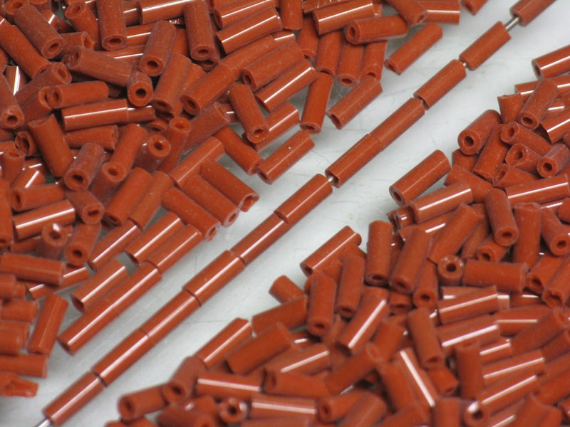 TOKO-BEADS AG086-04P Glass bamboo bead (10g) 2mm AG086-04P 極小バンブービーズ(10g パック) 2mm Asian bead & African bead  Handmade,Lampeork,bead,asia,india,ethnic,parts,accessory,beads とんぼ玉,ビーズ,トンボ玉,アジア,インド,エスニック,手作り,パーツ,アクセサリー