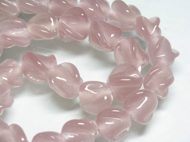 | TOKO-BEADS |AG087N-03 トゥイストビーズ（連） 12mmとんぼ玉,ビーズ,トンボ玉,アジア,インド,エスニック,手作り,パーツ,アクセサリー