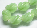 TOKO-BEADS AG087-11N Glass bead (strand) 11~13mm AG087-11N トゥイストビーズ（連） 11~13mm Asian bead & African bead  Handmade,Lampeork,bead,asia,india,ethnic,parts,accessory,beads とんぼ玉,ビーズ,トンボ玉,アジア,インド,エスニック,手作り,パーツ,アクセサリー