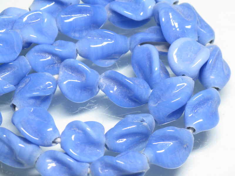 TOKO-BEADS AG087-15N Glass bead (strand) 11~13mm AG087-15N トゥイストビーズ（連） 11~13mm Asian bead & African bead  Handmade,Lampeork,bead,asia,india,ethnic,parts,accessory,beads とんぼ玉,ビーズ,トンボ玉,アジア,インド,エスニック,手作り,パーツ,アクセサリー