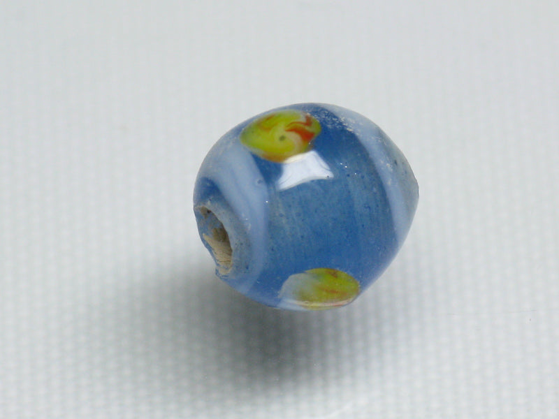 TOKO-BEADS AG453 Glass bead 9.5mm AG453 とんぼ玉 9.5mm Asian bead & African bead  Handmade,Lampeork,bead,asia,india,ethnic,parts,accessory,beads とんぼ玉,ビーズ,トンボ玉,アジア,インド,エスニック,手作り,パーツ,アクセサリー