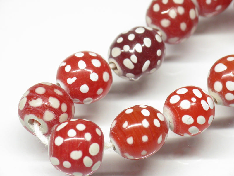 TOKO-BEADS AG501-03N Glass bead (Strand) 11.5~13mm AG501-03N とんぼ玉（連） 11.5~13mm Asian bead & African bead  Handmade,Lampeork,bead,asia,india,ethnic,parts,accessory,beads とんぼ玉,ビーズ,トンボ玉,アジア,インド,エスニック,手作り,パーツ,アクセサリー
