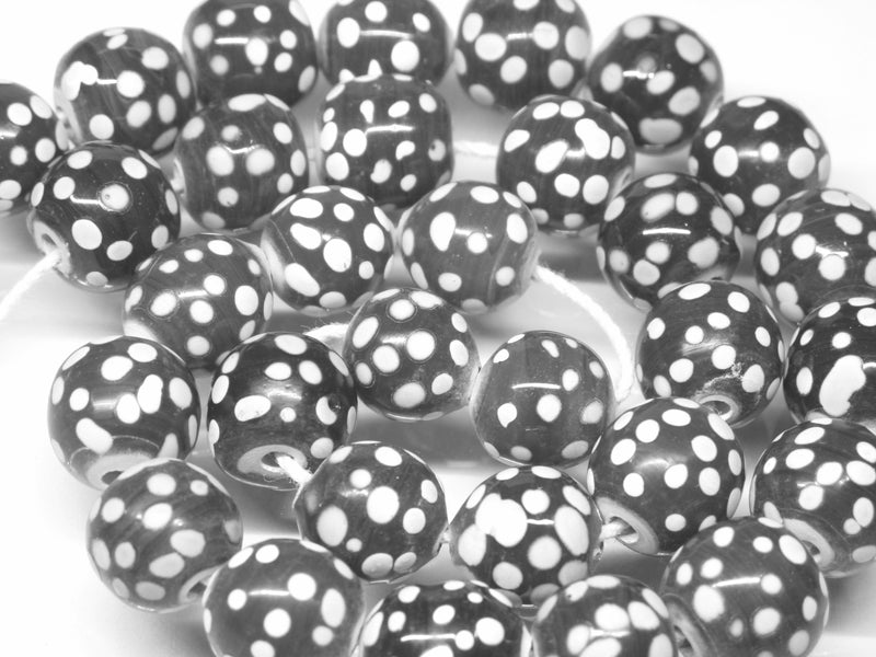 TOKO-BEADS AG501-04N Glass bead (Strand) 11.5~13mm AG501-04N とんぼ玉（連） 11.5~13mm Asian bead & African bead  Handmade,Lampeork,bead,asia,india,ethnic,parts,accessory,beads とんぼ玉,ビーズ,トンボ玉,アジア,インド,エスニック,手作り,パーツ,アクセサリー