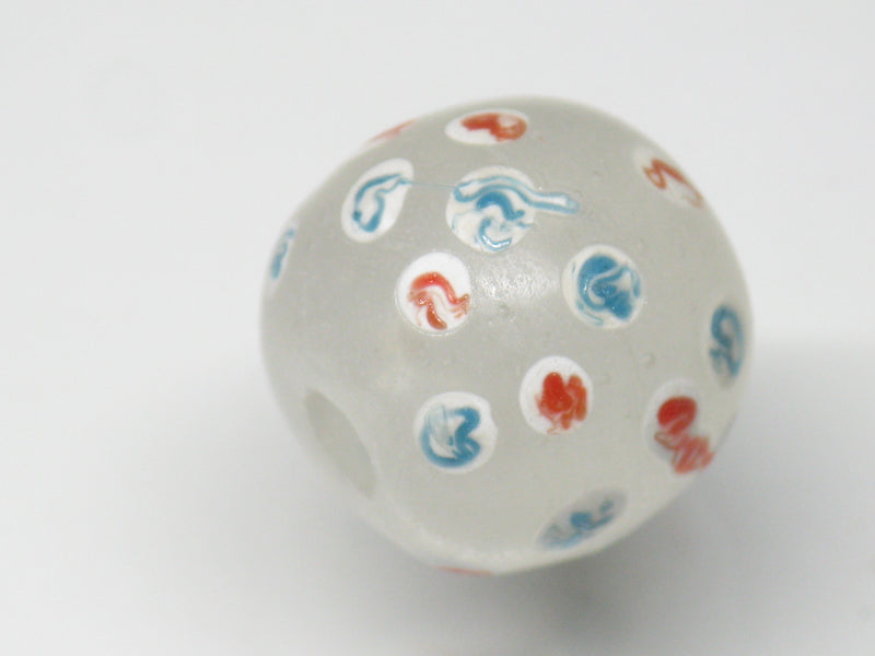 TOKO-BEADS AG501-05S Glass bead 12~13.5mm AG501-05S とんぼ玉 12~13.5mm Asian bead & African bead  Handmade,Lampeork,bead,asia,india,ethnic,parts,accessory,beads とんぼ玉,ビーズ,トンボ玉,アジア,インド,エスニック,手作り,パーツ,アクセサリー