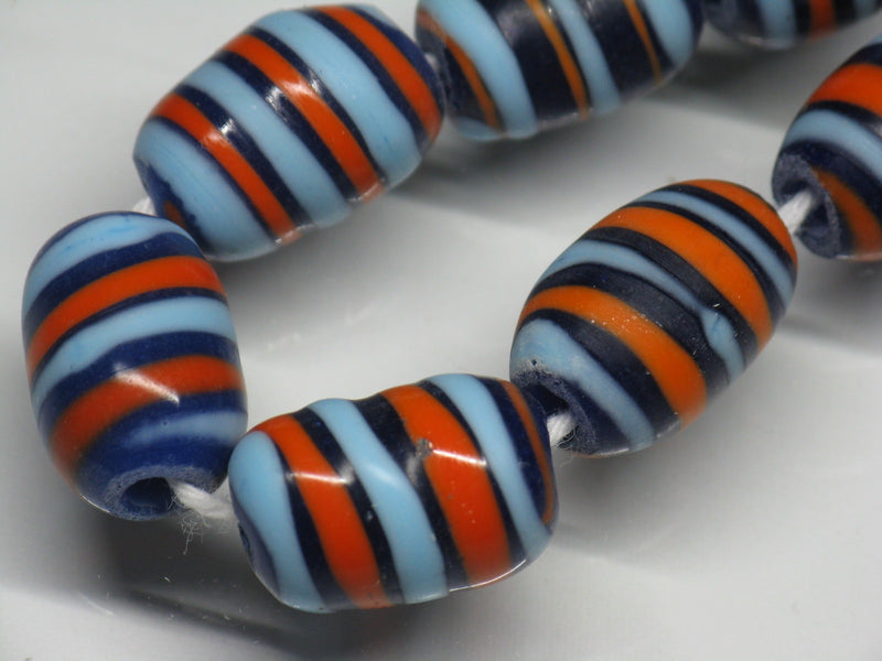 TOKO-BEADS AG540N Glass bead (Strand) 12mm AG540N とんぼ玉（連） 12mm Asian bead & African bead  Handmade,Lampeork,bead,asia,india,ethnic,parts,accessory,beads とんぼ玉,ビーズ,トンボ玉,アジア,インド,エスニック,手作り,パーツ,アクセサリー