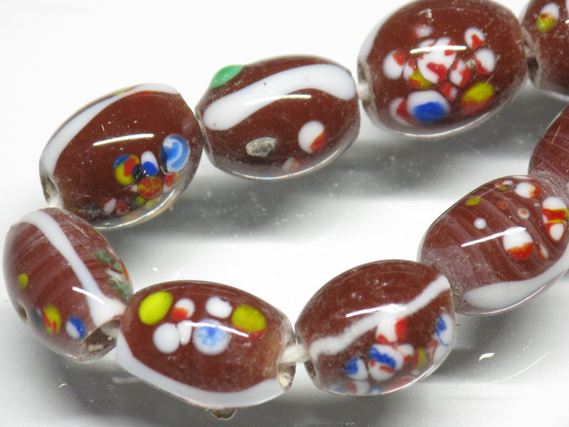 TOKO-BEADS AG548N Glass bead (Strand) 9mm AG548N とんぼ玉（連） 9mm Asian bead & African bead  Handmade,Lampeork,bead,asia,india,ethnic,parts,accessory,beads とんぼ玉,ビーズ,トンボ玉,アジア,インド,エスニック,手作り,パーツ,アクセサリー