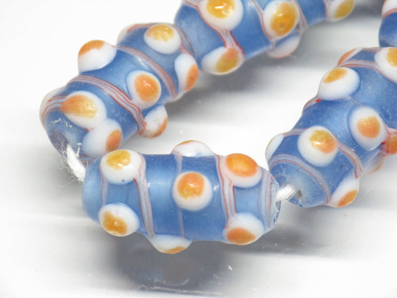 TOKO-BEADS AG549N Glass bead (Strand) 9mm AG549N スタッドビーズ（連） 9mm Asian bead & African bead  Handmade,Lampeork,bead,asia,india,ethnic,parts,accessory,beads とんぼ玉,ビーズ,トンボ玉,アジア,インド,エスニック,手作り,パーツ,アクセサリー