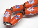 TOKO-BEADS AG561N Glass bead (Strand) 8mm AG561N とんぼ玉（連） 8mm Asian bead & African bead  Handmade,Lampeork,bead,asia,india,ethnic,parts,accessory,beads とんぼ玉,ビーズ,トンボ玉,アジア,インド,エスニック,手作り,パーツ,アクセサリー