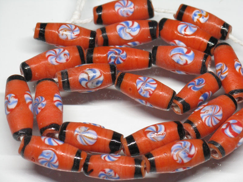 TOKO-BEADS AG561N Glass bead (Strand) 8mm AG561N とんぼ玉（連） 8mm Asian bead & African bead  Handmade,Lampeork,bead,asia,india,ethnic,parts,accessory,beads とんぼ玉,ビーズ,トンボ玉,アジア,インド,エスニック,手作り,パーツ,アクセサリー