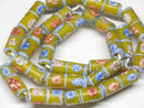 TOKO-BEADS AG569N Glass bead (Strand) 7mm AG569N とんぼ玉（連） 7mm Asian bead & African bead  Handmade,Lampeork,bead,asia,india,ethnic,parts,accessory,beads とんぼ玉,ビーズ,トンボ玉,アジア,インド,エスニック,手作り,パーツ,アクセサリー
