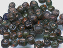 TOKO-BEADS AG604P Majapahit bead (10g) 4~7mm AG604P マジャパヒト玉（10gセット） 4~7mm Asian bead & African bead  Handmade,Lampeork,bead,asia,india,ethnic,parts,accessory,beads とんぼ玉,ビーズ,トンボ玉,アジア,インド,エスニック,手作り,パーツ,アクセサリー