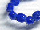 TOKO-BEADS AG614-03N Glass bead (strand) 5~6mm AG614-03N 三角とんぼ玉（連） 5~6mm Asian bead & African bead  Handmade,Lampeork,bead,asia,india,ethnic,parts,accessory,beads とんぼ玉,ビーズ,トンボ玉,アジア,インド,エスニック,手作り,パーツ,アクセサリー