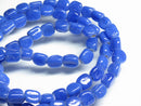 TOKO-BEADS AG614-04N Glass bead (strand) 5~6mm AG614-04N 三角とんぼ玉（連） 5~6mm Asian bead & African bead  Handmade,Lampeork,bead,asia,india,ethnic,parts,accessory,beads とんぼ玉,ビーズ,トンボ玉,アジア,インド,エスニック,手作り,パーツ,アクセサリー