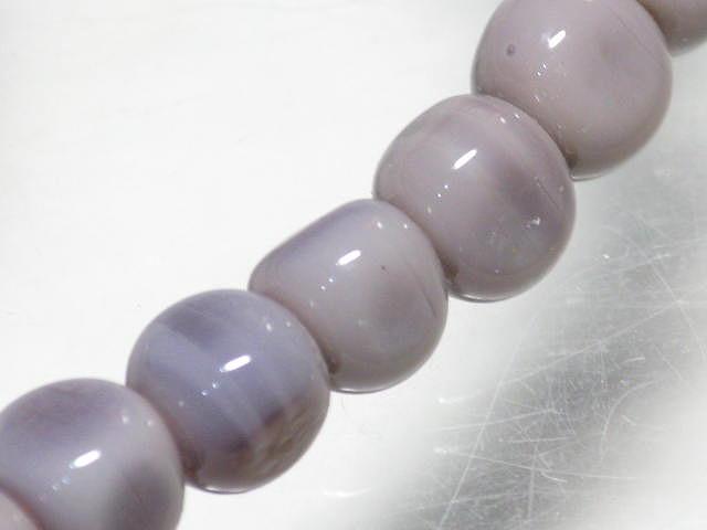 TOKO-BEADS AG614N-56 Glass bead (strand) 6.5mm AG614N-56 三角とんぼ玉（連） 6.5mm Asian bead & African bead  Handmade,Lampeork,bead,asia,india,ethnic,parts,accessory,beads とんぼ玉,ビーズ,トンボ玉,アジア,インド,エスニック,手作り,パーツ,アクセサリー