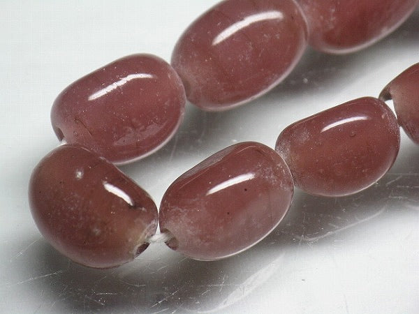 TOKO-BEADS AG614N-85 Glass bead (strand) 8.5~9mm AG614N-85 三角とんぼ玉（ロング）（連） 8.5~9mm Asian bead & African bead  Handmade,Lampeork,bead,asia,india,ethnic,parts,accessory,beads とんぼ玉,ビーズ,トンボ玉,アジア,インド,エスニック,手作り,パーツ,アクセサリー