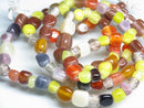 TOKO-BEADS AG614-99N Glass bead (strand 30g) 5~7mm AG614-99N 三角とんぼ玉（連30g） 5~7mm Asian bead & African bead  Handmade,Lampeork,bead,asia,india,ethnic,parts,accessory,beads とんぼ玉,ビーズ,トンボ玉,アジア,インド,エスニック,手作り,パーツ,アクセサリー