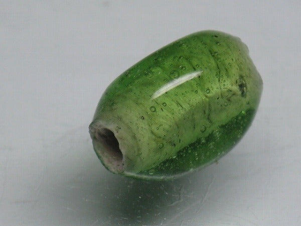 TOKO-BEADS AG614-83S Glass bead 7mm AG614-83S 三角とんぼ玉（ロング） 7mm Asian bead & African bead  Handmade,Lampeork,bead,asia,india,ethnic,parts,accessory,beads とんぼ玉,ビーズ,トンボ玉,アジア,インド,エスニック,手作り,パーツ,アクセサリー
