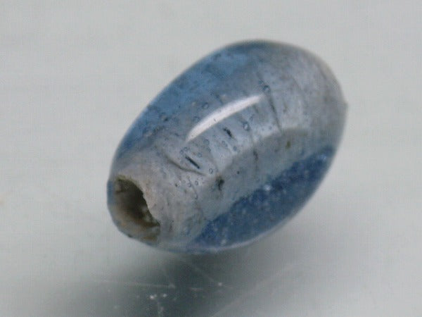 TOKO-BEADS AG614S-84 Glass bead 7mm AG614S-84 三角とんぼ玉（ロング） 7mm Asian bead & African bead  Handmade,Lampeork,bead,asia,india,ethnic,parts,accessory,beads とんぼ玉,ビーズ,トンボ玉,アジア,インド,エスニック,手作り,パーツ,アクセサリー