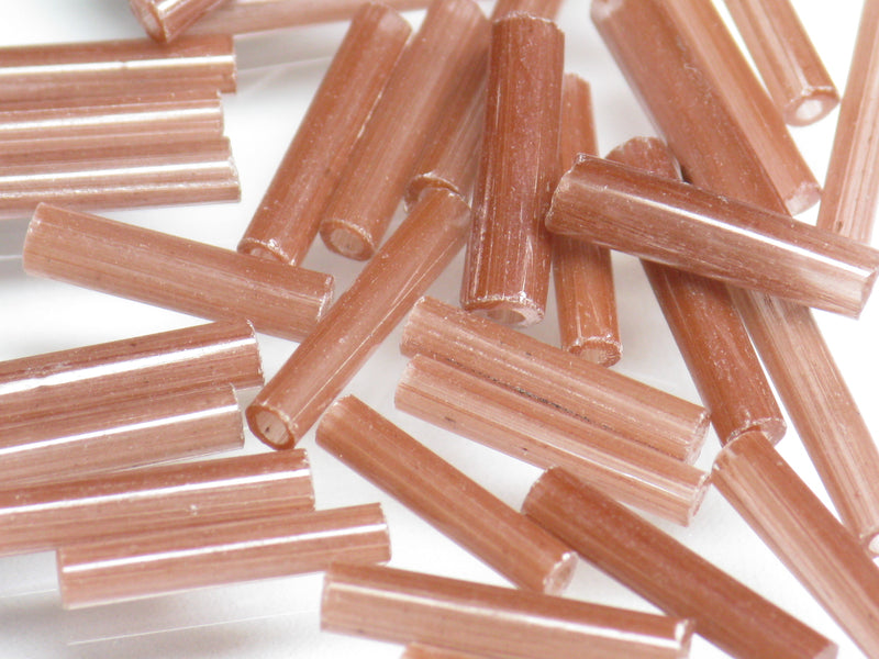 TOKO-BEADS AG629-12P Glass bamboo bead (42pcs) 2.5~3.5mm AG629-12P バンブービーズ（42個パック） 2.5~3.5mm Asian bead & African bead  Handmade,Lampeork,bead,asia,india,ethnic,parts,accessory,beads とんぼ玉,ビーズ,トンボ玉,アジア,インド,エスニック,手作り,パーツ,アクセサリー
