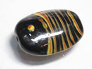 TOKO-BEADS AG800-08 Glass bead (Fish) 23mm AG800-08 オーバルビーズ（魚） 23mm Asian bead & African bead  Handmade,Lampeork,bead,asia,india,ethnic,parts,accessory,beads とんぼ玉,ビーズ,トンボ玉,アジア,インド,エスニック,手作り,パーツ,アクセサリー