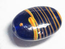 TOKO-BEADS AG800-10 Glass bead (Fish) 23mm AG800-10 オーバルビーズ（魚） 23mm Asian bead & African bead  Handmade,Lampeork,bead,asia,india,ethnic,parts,accessory,beads とんぼ玉,ビーズ,トンボ玉,アジア,インド,エスニック,手作り,パーツ,アクセサリー