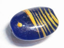 TOKO-BEADS AG800-13 Glass bead (Fish) 23mm AG800-13 オーバルビーズ（魚） 23mm Asian bead & African bead  Handmade,Lampeork,bead,asia,india,ethnic,parts,accessory,beads とんぼ玉,ビーズ,トンボ玉,アジア,インド,エスニック,手作り,パーツ,アクセサリー