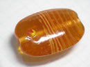 TOKO-BEADS AG800-18 Glass bead (Fish) 22mm AG800-18 オーバルビーズ（魚） 22mm Asian bead & African bead  Handmade,Lampeork,bead,asia,india,ethnic,parts,accessory,beads とんぼ玉,ビーズ,トンボ玉,アジア,インド,エスニック,手作り,パーツ,アクセサリー
