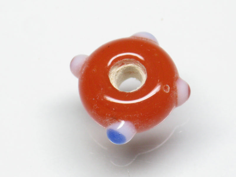 TOKO-BEADS AG844-32 Glass bead 10mm AG844-32 スタッドビーズ 10mm Asian bead & African bead  Handmade,Lampeork,bead,asia,india,ethnic,parts,accessory,beads とんぼ玉,ビーズ,トンボ玉,アジア,インド,エスニック,手作り,パーツ,アクセサリー