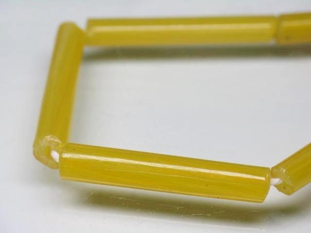 TOKO-BEADS AG852-14N Glass bamboo bead  (L) (strand) 4~7mm AG852-14N バンブービーズL（連） 4~7mm Asian bead & African bead  Handmade,Lampeork,bead,asia,india,ethnic,parts,accessory,beads とんぼ玉,ビーズ,トンボ玉,アジア,インド,エスニック,手作り,パーツ,アクセサリー