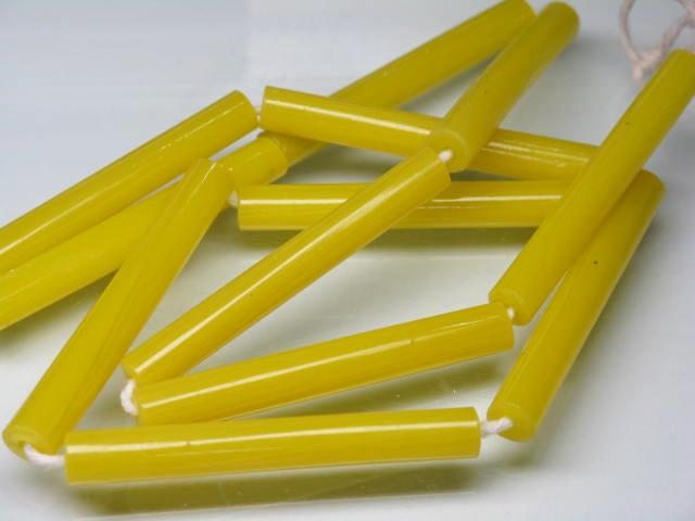 TOKO-BEADS AG852-15N Glass bamboo bead  (L) (strand) 6~7mm AG852-15N バンブービーズL（連） 6~7mm Asian bead & African bead  Handmade,Lampeork,bead,asia,india,ethnic,parts,accessory,beads とんぼ玉,ビーズ,トンボ玉,アジア,インド,エスニック,手作り,パーツ,アクセサリー