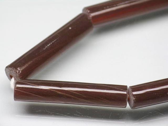 TOKO-BEADS AG852-27N Glass bamboo bead  (L) (strand) 6.5~8mm AG852-27N バンブービーズL（連） 6.5~8mm Asian bead & African bead  Handmade,Lampeork,bead,asia,india,ethnic,parts,accessory,beads とんぼ玉,ビーズ,トンボ玉,アジア,インド,エスニック,手作り,パーツ,アクセサリー