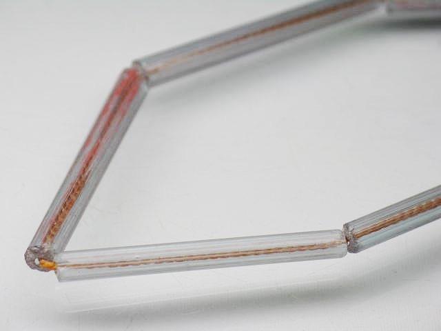 AG852N-29バンブービーズL（連）2.5-3.5mmとんぼ玉,ビーズ,トンボ玉,アジア,インド,エスニック,手作り,パーツ,アクセサリー|トコ・ビーズ｜ジャワの伝統的・定番のチューブ型ビーズです。 (5618844074136)