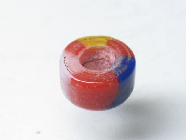 TOKO-BEADS AG863-03 Glass tube bead 7~7.5mm AG863-03 チューブ型ガラスビーズ 7~7.5mm Asian bead & African bead  Handmade,Lampeork,bead,asia,india,ethnic,parts,accessory,beads とんぼ玉,ビーズ,トンボ玉,アジア,インド,エスニック,手作り,パーツ,アクセサリー